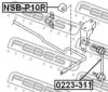 FEBEST NSB-P10R Stabiliser Mounting